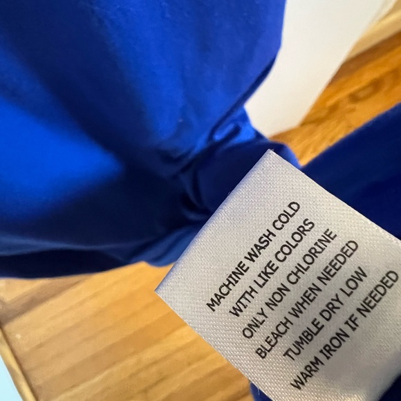 NWT Cobalt Blue Maxi Dress - Picture 7 of 7